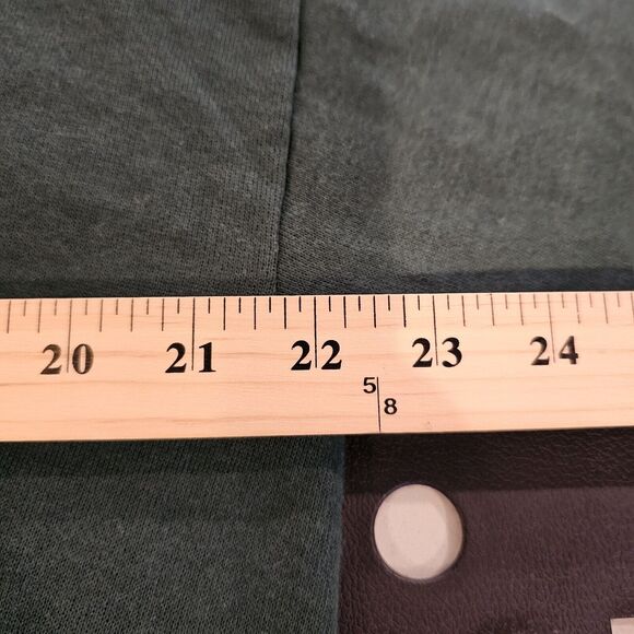 Vintage Jerzees Russell Sweatshirt Men's XL Made USA Blank Green Crewneck EUC - Picture 5 of 6